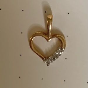 Gold and Diamond Pendant